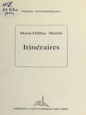 cover image of Itinéraires
